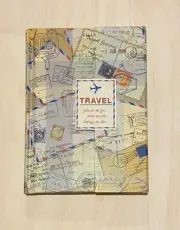 Travel Themed Journal Peter Pauper Press Hardcover Magnetic Closure 7 x 5"
