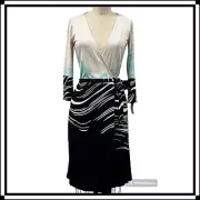DIANE Von FURSTENBERG Silk Jersey Wrap Dress - Size 4 / NWT