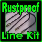 Rustproof Brake line kit Dodge Dart Plymouth Valiant Barracuda 1966