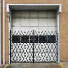 VEVOR Double Folding Security Gate Folding Door Gate 5.1'Hx10.2'W Scissor Gate