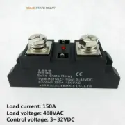 Industrial grade 150A single-phase solid state relay H3150ZF 480VAC DC - AC