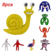 8pcs/set Garten Of Banban Game Figures Toy Collectible Model Dolls Gifts For Kids Boys Girls Fans