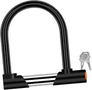 LeeQinersw Motorcycle Lock Bike U Lock Anti Scratch Hydraulic Cutter Resistant Lock