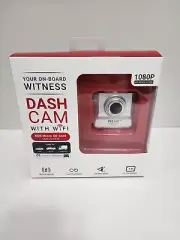 Pilot Dash Cam 1080p HD, Wifi, 8GB Micro SD Card