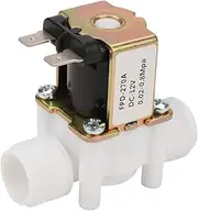 12V G1/2" NC Normally Closed Plastic Body Solenoid Valve with Electrical Inlet for Automated Water Dispensing and Flow Control in Beverage/Coffee Machines