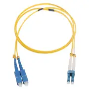1Pcs 3.3Ft Single-Mode Duplex Fiber Optic Patch Cable LSZH LC to SC