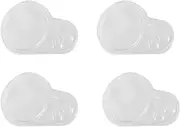 Silicon Cover Finger Throttle LCD Display Water Proof Transparent Protective Cap, for Kugoo, for M4 E-Scooter Instrument Dashboard Electric Scooter Dashboard(4pc)