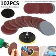 Professional 125mm 80-3000 Grit Sanding Discs Sandpaper Grinding Pad BrPEF