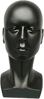 PLAFOPE 1pc Bald Mannequin Head Art Model for Wig Display Smooth Touch Cosmetology Head Stand for Professional and Personal Use for Salon Home Storefront