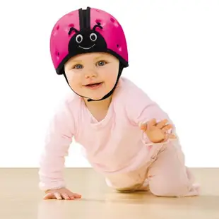 【SafeheadBABY】寶寶學步防撞安全帽 繽紛桃(學步帽 防摔帽 幼兒安全頭盔)