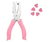 Hole puncher manual plastic sleeve round hole small hole puncher manual a4 paper file loose-leaf puncher