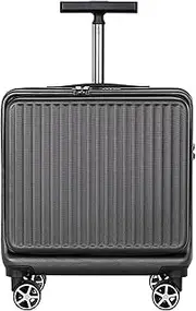 [Ｗoowayo] Carry On Luggages Suitcase Business Travel Boarding Case Hardside Luggage 18 Inch Password Box Suitcase Convenient Luggage Suitcases (F 18in)