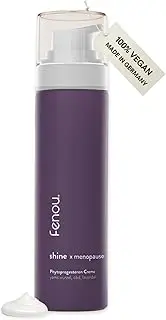 Fenou Shine x Menopause Phyto-Progesterone Cream - With Yam Root - Vegan - Hormone Balance for Women with Progesterone Deficiency in Menopause - 50 ml