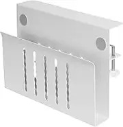 Desk Side Storage, Aluminium Alloy Side Desk Organizer, Table Hanging Storage, Under Laptop Holder Only Shelf