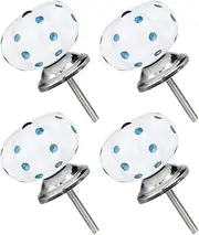 Ceramic Knob,Cabinet,Furniture Pull Handles,Door Pull,Drawer Pull Handle,4pcs Ceramic Knobs Drawer Pumpkin Pull Handle Home Door Cabinet Cupboard Wardrobe Dresser Replacement #1