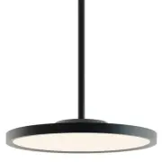AFX EGRP16LAJD1 Edge Round 16"W LED Pendant - Black