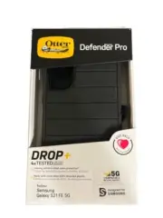 OtterBox Defender Series Pro With Holster for Samsung Galaxy S21 FE 5G - Black