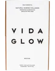 [Vida Glow] Mocha Natural Marine Collagen Powder