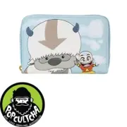 Avatar: The Last Airbender - Aang, Appa & Momo 4" Faux Leather Zip-Around Wallet