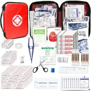 Travel-First Aid-Kit Car-Home 300PCS Survival-Kit Outdoor-Adventure - Small Port