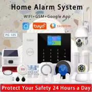 Security-Protection Smart Home Alarm System WiFi Wireless House App Control Lot