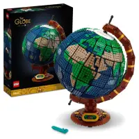 在飛比找momo購物網優惠-【LEGO 樂高】Ideas 21332 地球儀(模型 立體
