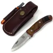 Mk III TBS Boar EDC Folding Pocket Knife - Scandi - Turkish Walnut