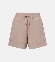 [Varley] Varley Atrium high-rise jersey shorts AU 14 beige