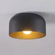 TONFON Semi Flush Mount Lighting Ceiling Light Modern Nordic Metal Ceiling Lamp Creative Mini E27 Ceiling Light Fixture for Hallway Balcony Entryway Foyer Stairwell Aisle Loft Restaurant Chandelier(B)