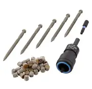 Pro Plug® PVC/Comp - Epoxy Kit 10 x 2-3/4" 150 165 100 lf Trex® Havana Gold