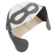 Pilot Sauna Hat Men and Women Captain Room Felt Mat Hair Steamer