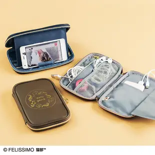 『現貨』日本正規進口 貓部 felissimo YOU+MORE 貓咪 多功能 化妝包收納包 手機架手機套 螢幕可觸控