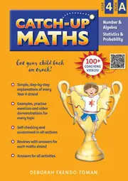 Catch-Up Maths - Number & Algebra, Statistics & Probability Year 4 Book A