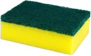 Kitchen Cleaning Sponges, 6 Pack Sponges for Dishes, Scrub Sponges, Heavy Duty Scrub Sponges(Green, Yellow)