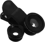 3-in-1 Smartphone Camera Lens Kit Wide Angle Fisheye Macro Phone Camera Lens Set