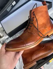 TAFT mens shoes size 9 The Rome Boot in brown never worn