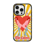 iPhone 16 Pro Impact Case LOVERS TAROT BY AF ILLUSTRATIONS