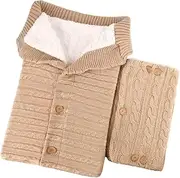 Totority for Sleeping Sack Stroller Warm for Blankets Sleeping Bags Knitted Blanket Swaddle Blankets Sack Sleep Sack