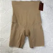 HONEYLOVE SuperPower Short Womens Shapewear Size XL Color SAND NWT NO Straps