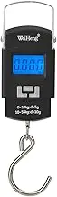 WH-A25 Rechargeable Portable Electronic Scale Display L Age Scale Multi-Unit Conversion Retractable Storage Handle 55kg Accuracy Scales with Backlight Multicolor One Size