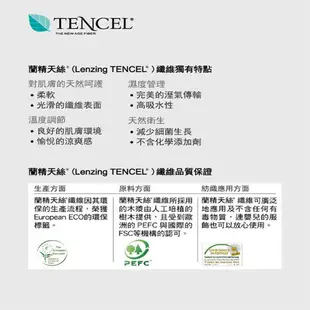 40支100%純天絲TENCEL【單人 雙人 加大 特大組合】 35公分 床包兩用被 涼被四件組 春意濃[現貨]