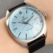 Pilot 40mm Ice Blue Desert Texture Dial Sapphire NH35A movement Diver Men Watch