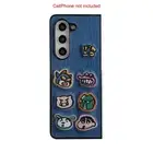 Shock Absorbing Crayon Shin-chan Hard PC Case fit Samsung Galaxy Z Fold 6 Phone