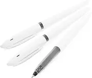 Uni-Ball UM-170 Signo Rollerball Pen - 0.7mm Nib - Black Ink - White Barrel - Pack of 3