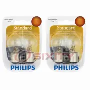 2 pc Philips Brake Light Bulbs for Buick Century Electra Estate Wagon yp
