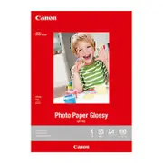 Canon A4 Glossy Photo Paper - Premium Quality Printing Paper for Vivid Images