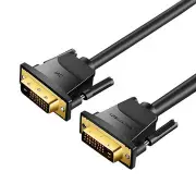 DVI Cable DVI D 24+1 Cable DVI to DVI Cable Male to Male Video Cable 3mfor Computer Projector Laptop TV Monitor