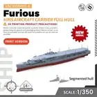 1/350 Military Model Kit HMS Furious Aircraft Carrier