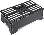 Portable Folding Step Up Stool, PP Portable Extra Wide Non Slip Stool, Outdoor Bathroom Half Step Door Access Aid, Suitable for Kitchen, Bathroom, Toilet, Caravan, Travel Use