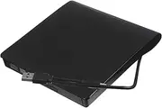 MOLUCKFU External Cd Burner DVD Player Type-c USB Optical Drive No Driver Needed Portable Design